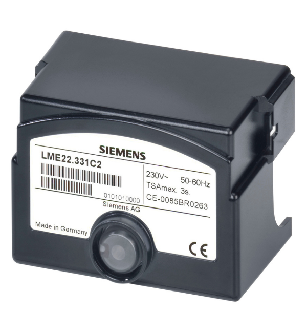 Burner controls for 2-stage burners, with actuator control